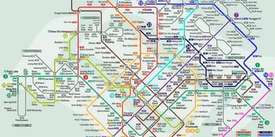 Lrt نقشه سنگاپور