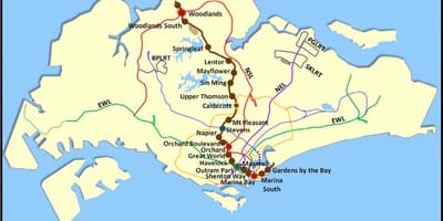 Lta mrt map