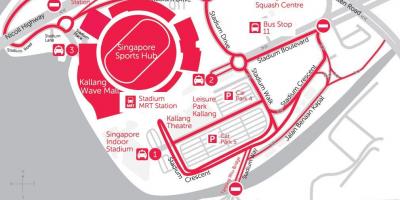نقشه های ورزشی توپی سنگاپور